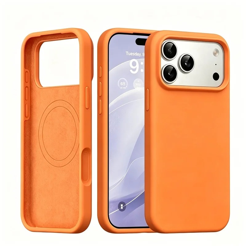 Liquid Silicone Magnetic Phone Case - New Liquid Silicone Magnetic For Magsafe