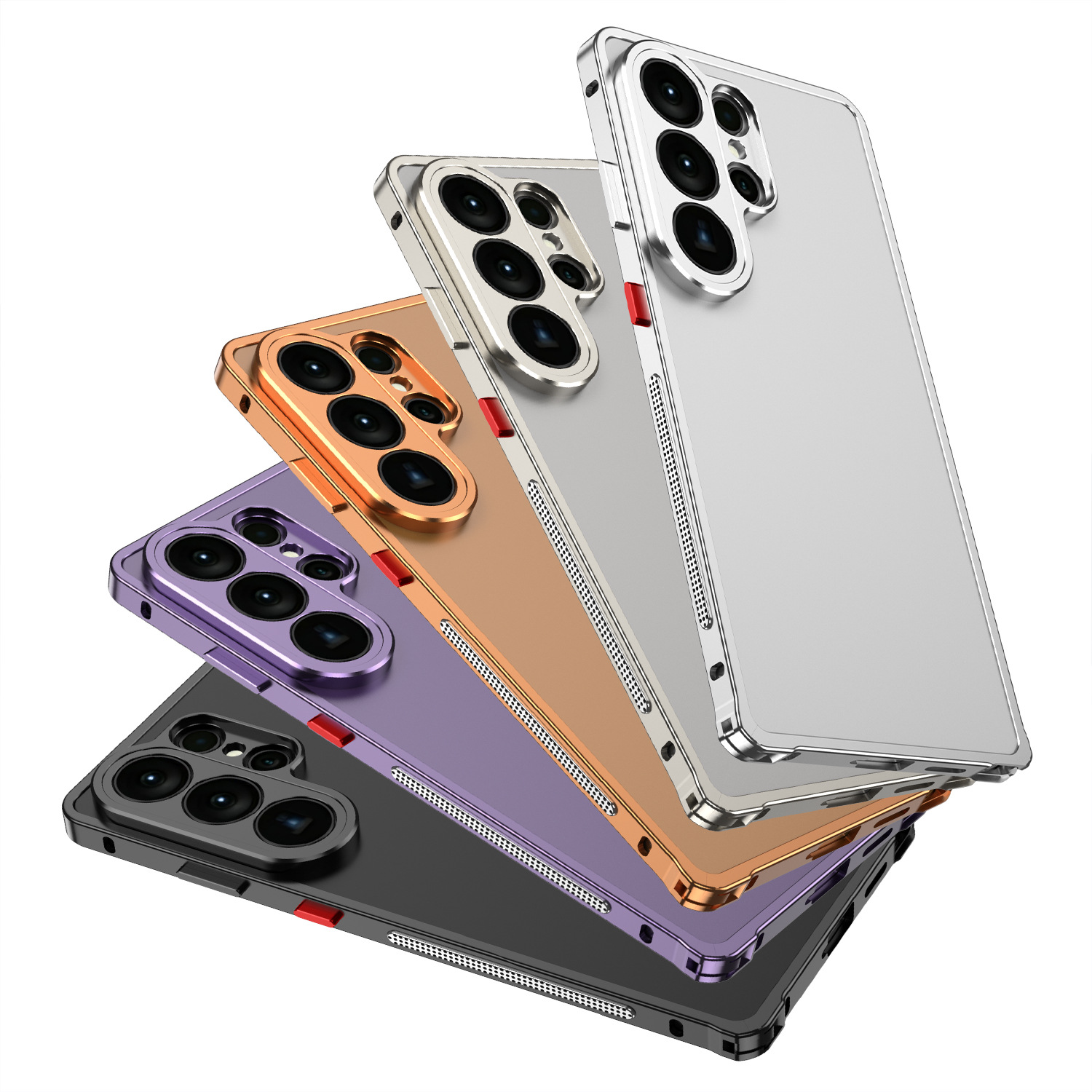 For Samsung galaxy s26 ultra A - Metal Bumper Aluminum Frame Case ulasan dan harga