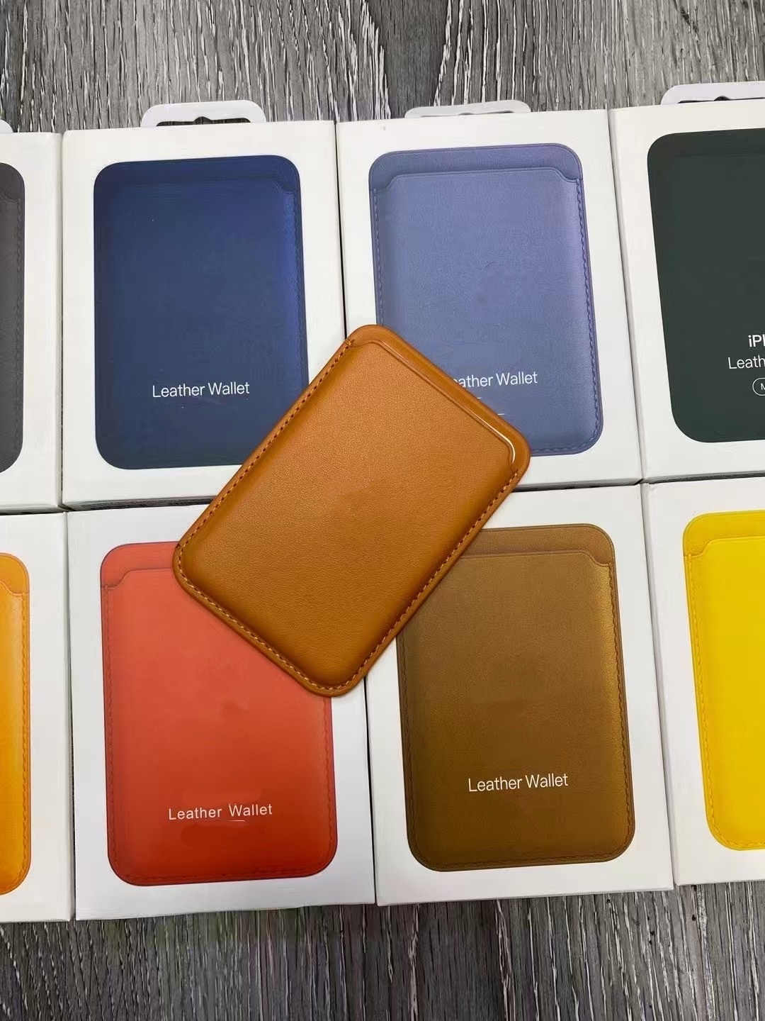 Leather Card Wallet Cover Phon - Leather Wallet Card Holder Phone Cover ulasan dan harga
