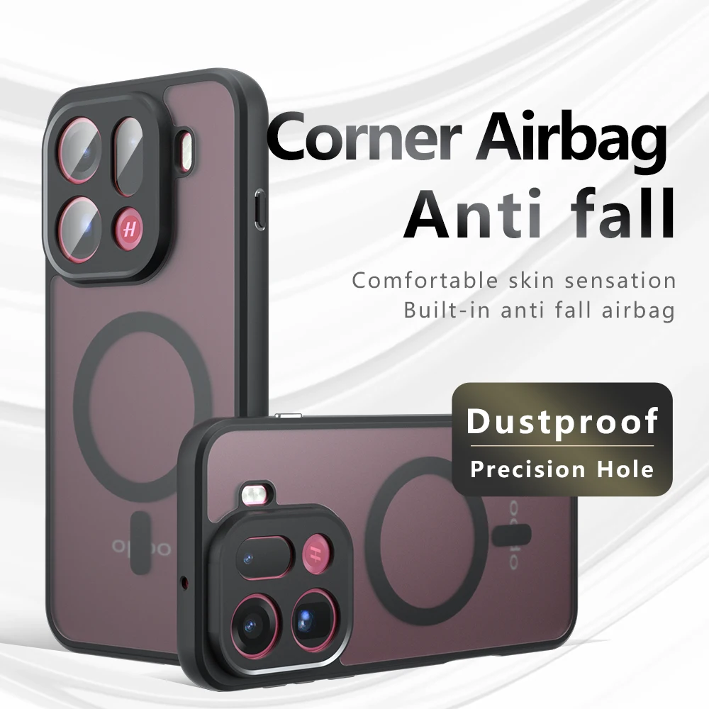 Case For OPPO Find X9 Pro Shoc - Matte Hard Pc Back Case ulasan dan harga