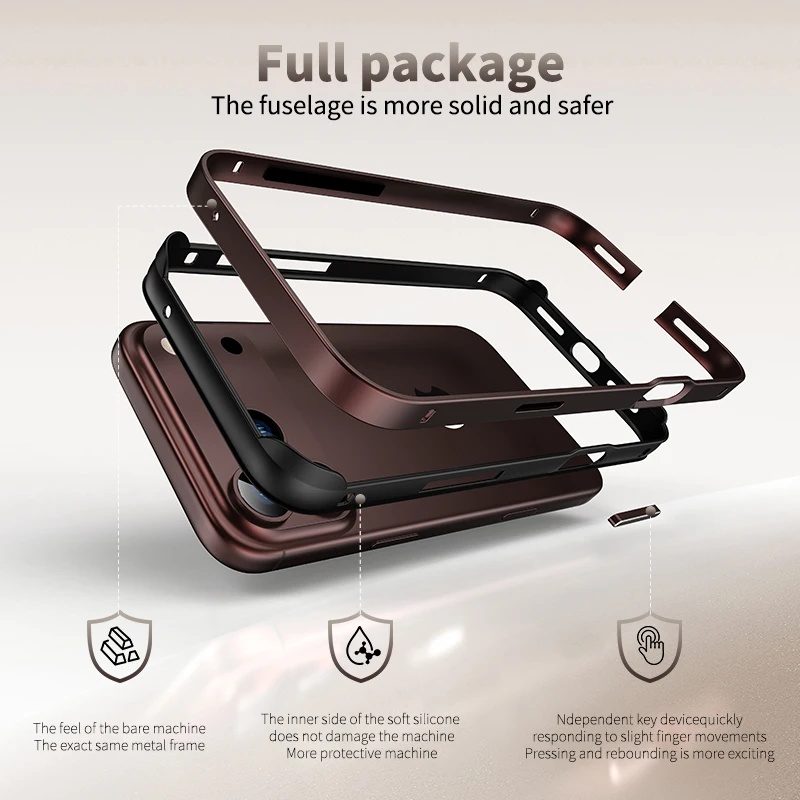 Hybrid Silicone Frame Aluminum - Metal Bumper Aluminum Frame Case ulasan dan harga