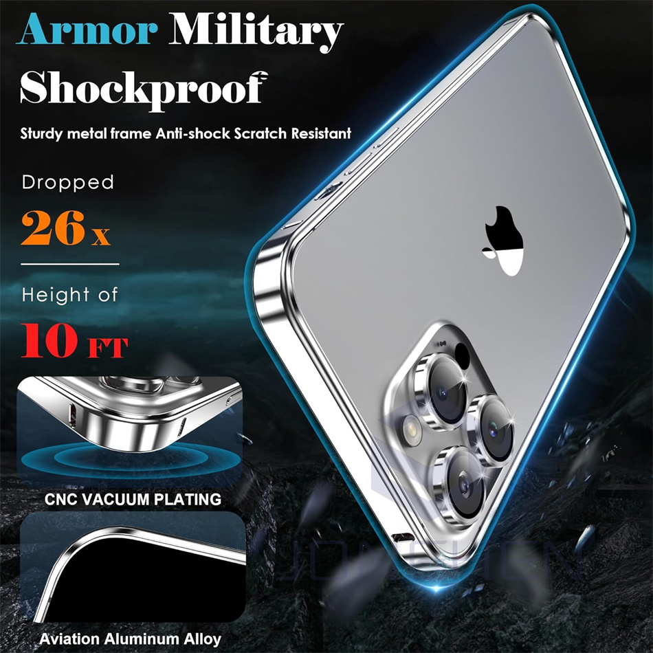 Light Alloy Bumper Case For iP - Metal Bumper Aluminum Frame Case ulasan dan harga