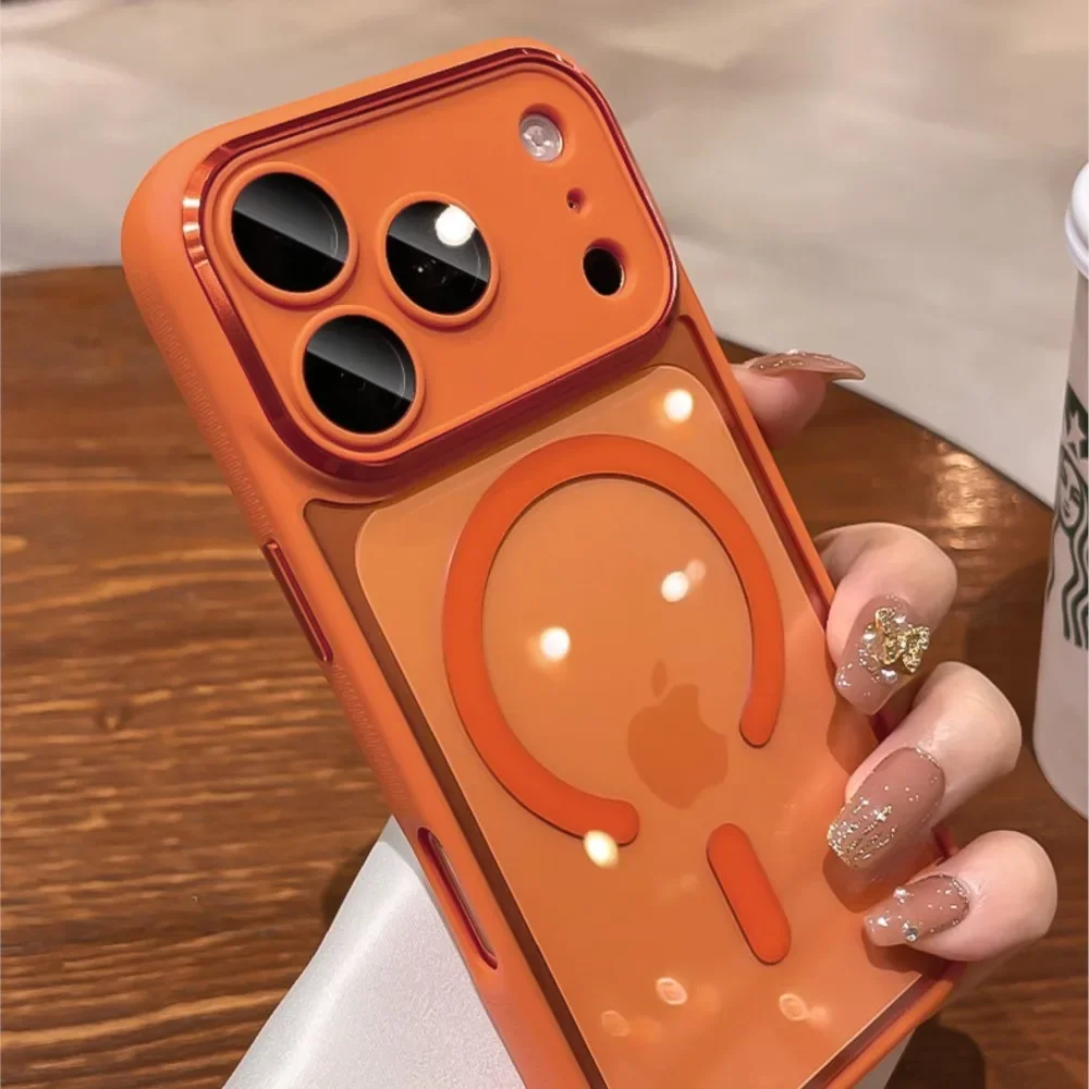 Luxury Armor Bumper Clear Magn - Clear Shockproof Bumper Case ulasan dan harga