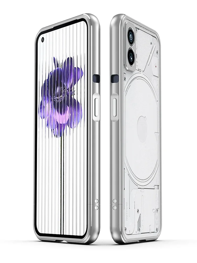 For Nothing Phone 2 Case 1 One - Metal Bumper Aluminum Frame Case ulasan dan harga