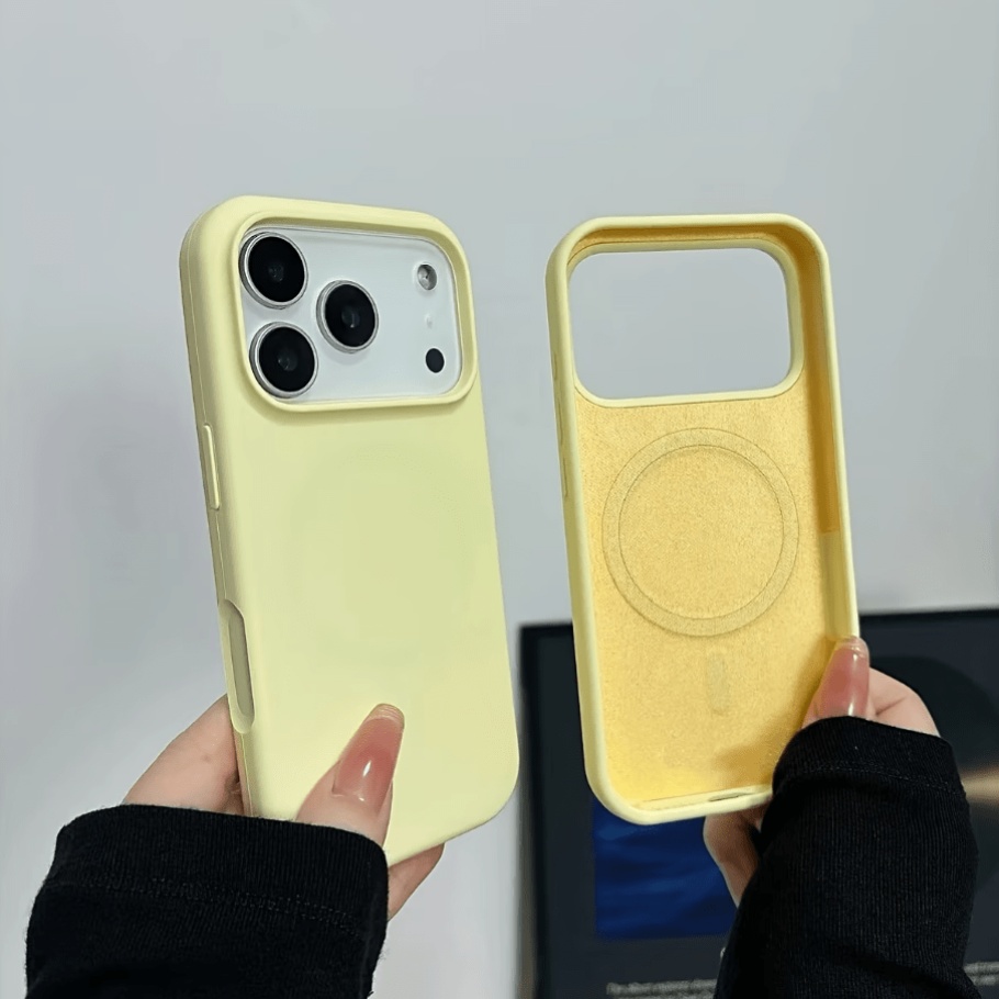 Liquid Silicone Soft Skin Feel - Liquid Silicone Magnetic Phone Case ulasan dan harga