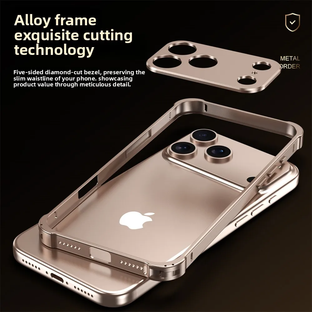 Original Colour Aluminum Alloy - Metal Bumper Aluminum Frame Case ulasan dan harga