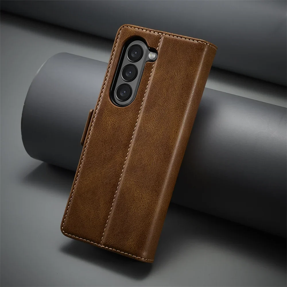 Leather Wallet Phone Case For  - Leather Wallet Card Holder Phone Cover ulasan dan harga