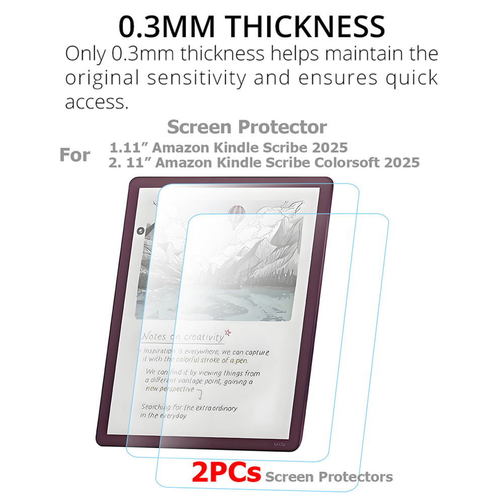 2PCs Screen Protector for 11In - Matte Anti Glare Screen Protector ulasan dan harga
