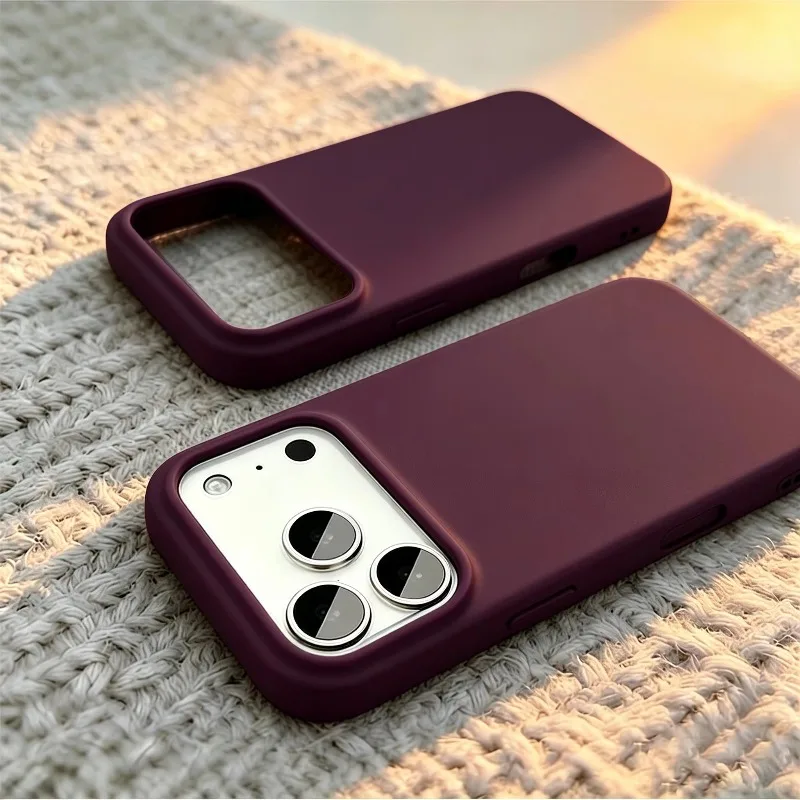 Luxury Liquid Silicone Magneti - Liquid Silicone Magnetic Phone Case ulasan dan harga