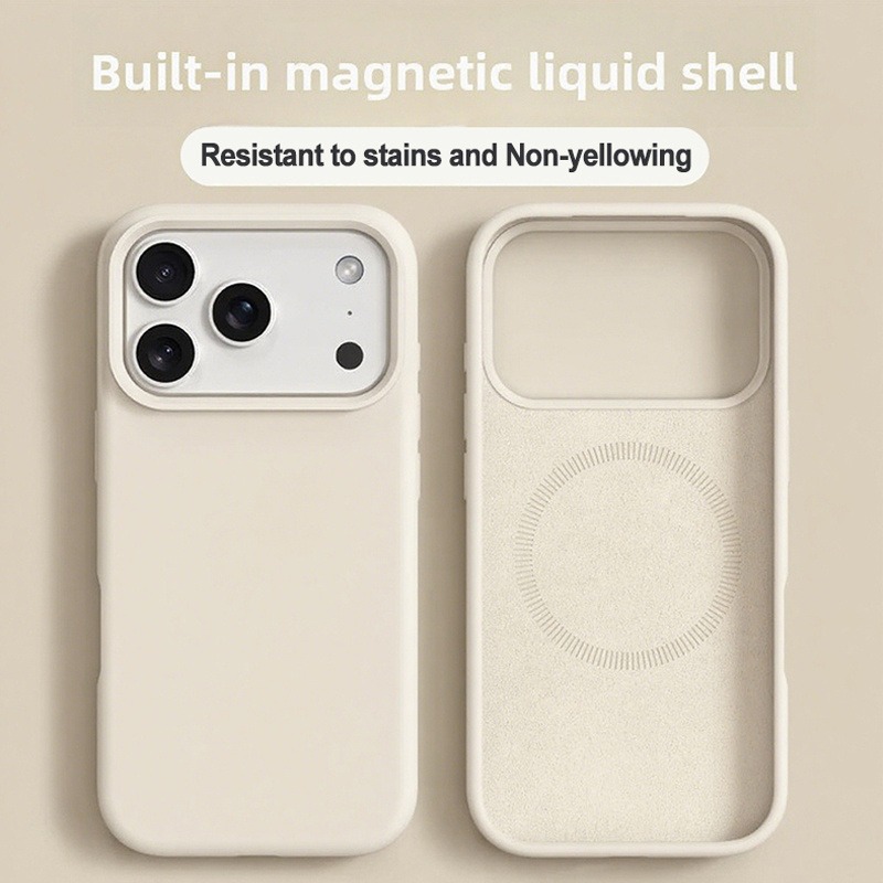 Original Liquid Silicone Magne - Liquid Silicone Magnetic Phone Case ulasan dan harga