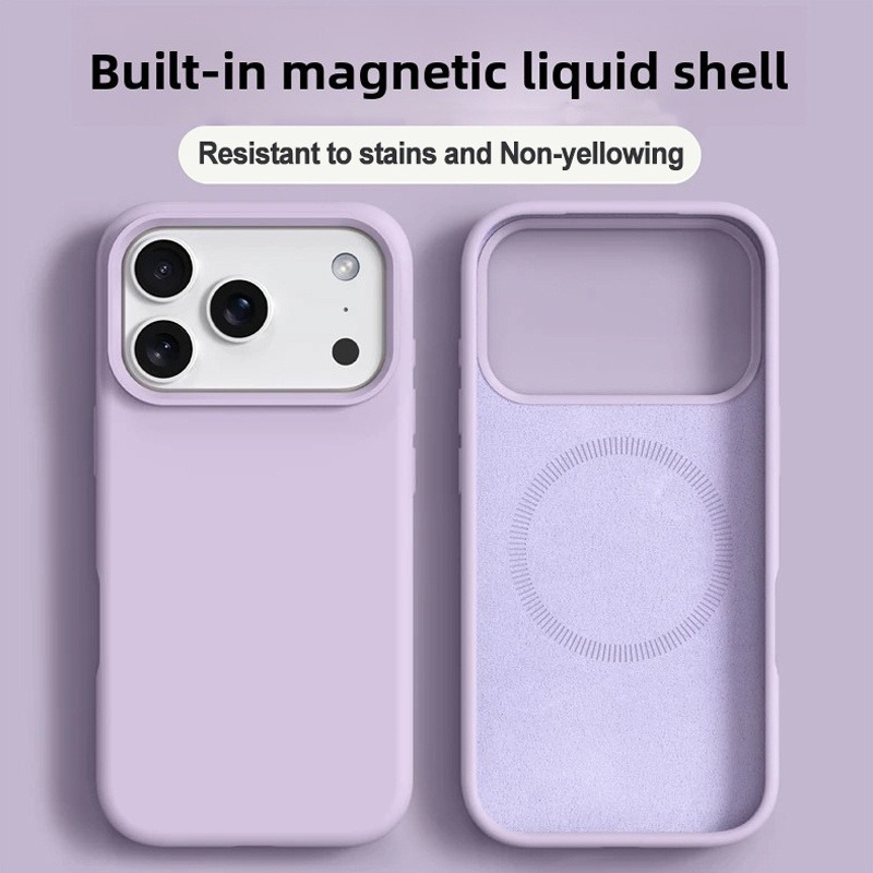 Original Liquid Silicone Magne - Liquid Silicone Magnetic Phone Case ulasan dan harga