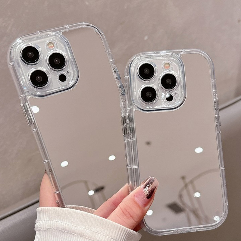Clear Acrylic Makeup Mirror Ca - Clear Shockproof Bumper Case ulasan dan harga