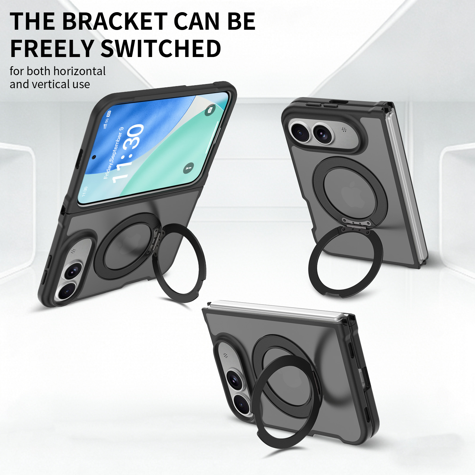 360° Magnetic Bracket Matte Ca - Matte Hard Pc Back Case ulasan dan harga